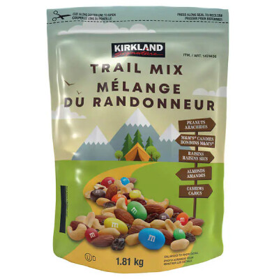 Trail Mix - Peanuts, M&amp;M&#39;s, Raisins, Almonds &amp; Cashews - 1.81Kg
