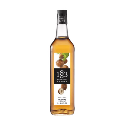 1883 - Flavour Syrup - All Natural Hazelnut Syrup - 1L