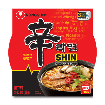 Nongshim - Noodle Bowl - Shin  - 12x86g