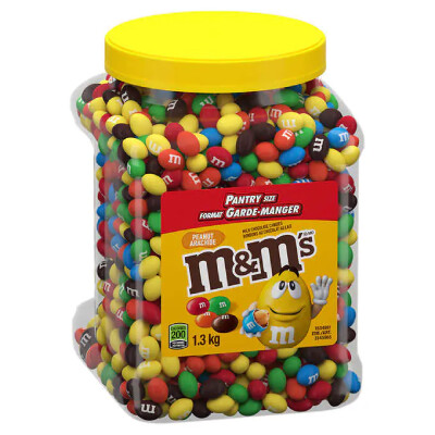 M&M's - Bulk Bag - Peanut - 1.3kg