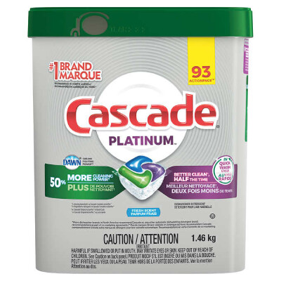 Cascade - Dishwasher Pods - Platinum Plus- 1.25kg