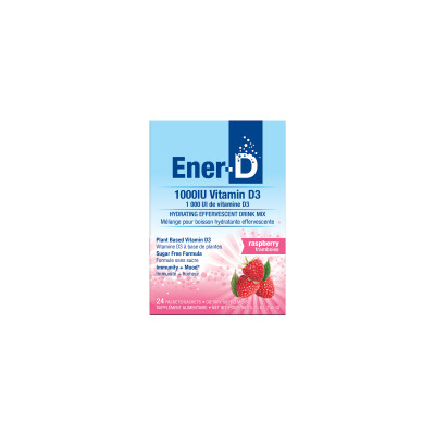 Ener-Life - Ener-D - Sugar Free Raspberry - 24x24Units