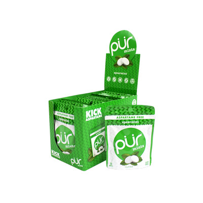 PUR Gum - Mints - Spearmint - 12x20pieces