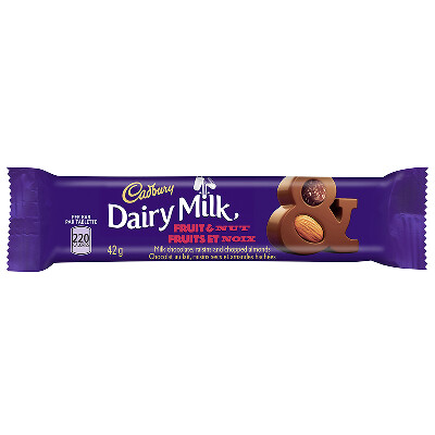 Cadbury - Dairy Milk - Fruit and Nut - 24x42g