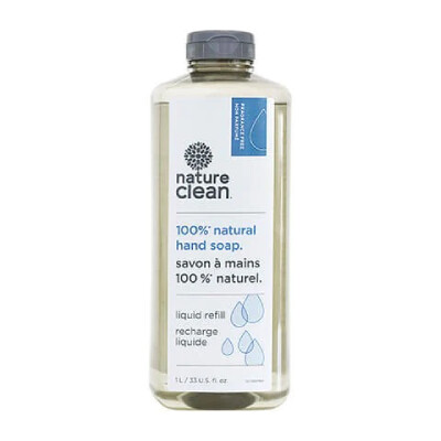 *NEW* - Nature Clean - Liquid Hand Soap - Fragrance Free - 1L