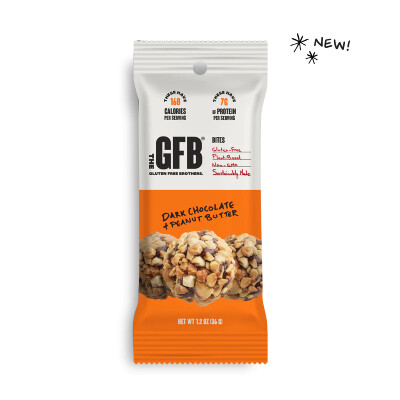 *NEW* - The GFB - Gluten Free Bites  - Dark Chocolate Peanut Butter  - 10x24g