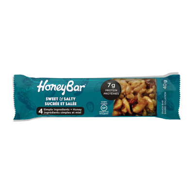 Honey Bar  - Protein Bar - Sweet and Salty  - 15x40g