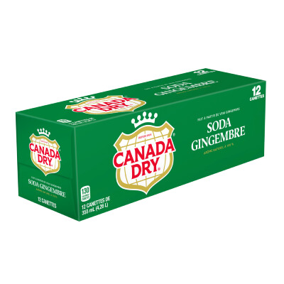 Canada Dry - Gingerale - Original - 12x355mL
