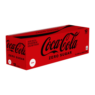 Coca-Cola - Coke Zero - Zero - 355mL