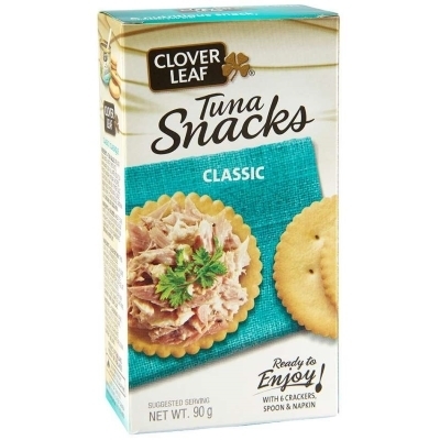 Clover Leaf - Tuna Snack Pack - Classic - 12x99g