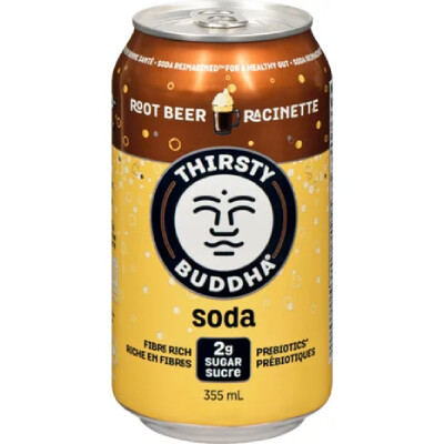 *NEW* - Thirsty Buddha - Soda  - Root Beer - 12x355mL