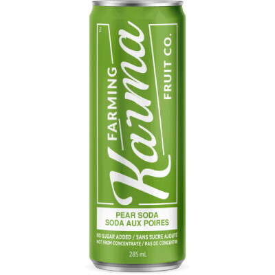 Farming Karma - Soda - Pear - 24x355mL Farming Karma - Soda - Pear - 24x355mL