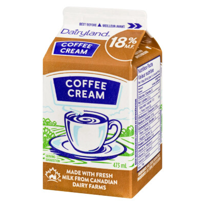 Cream - Coffee Cream 18% - 473mL