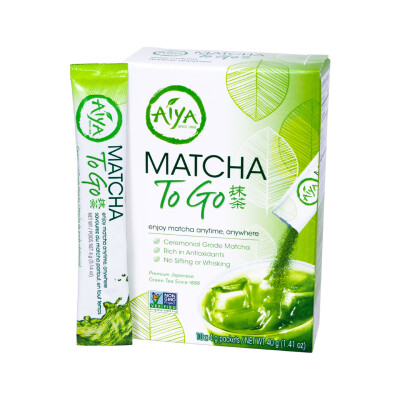 Aiya America - Matcha To Go Sticks  - Matcha  - 10Units