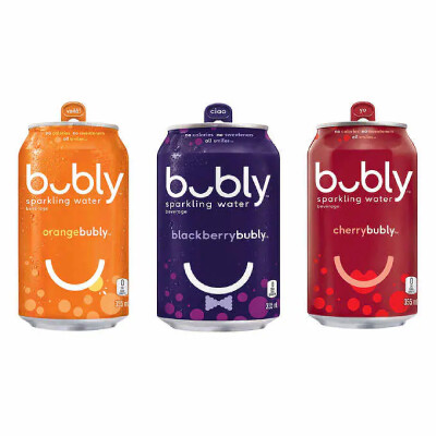 Bubly - Flavored Sparkling Water - 24 Pack Assorted - 24x355mL