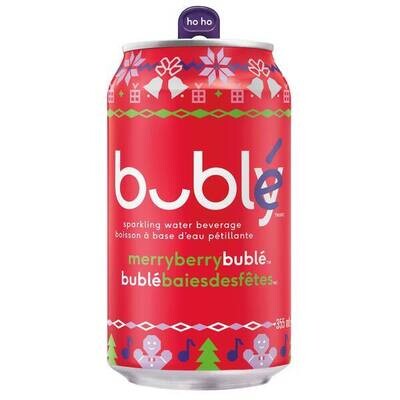*NEW* - Bubly - Sparkling Water - Merry Berry - 12x355mL