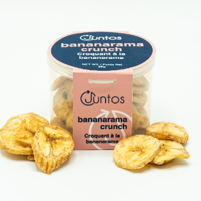 **NEW* - Banana Chips, Unsweetened (Join our exclusive ZERO WASTE packaging pilot!) - 20x30g