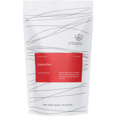 Milano - Coffee Beans - Espresso, Conca d'Oro - 340g Milano - Coffee Beans - Espresso, Conca d'Oro - 340g