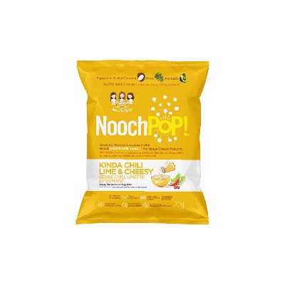 NoochPOP - Popcorn - Kinda Chili Lime &amp; Cheesy - 12x20g