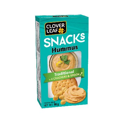 Clover Leaf - Hummus Snack Pack - Original - 12x99g