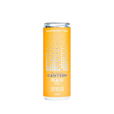 Callister Brewing - Craft Soda - Peach - 12x355mL Callister Brewing - Craft Soda - Peach - 12x355mL