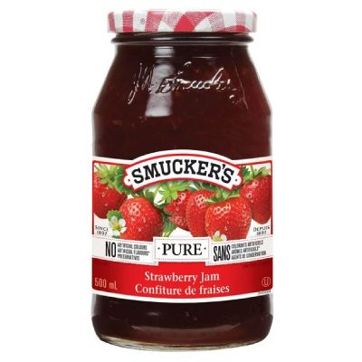 Smucker&#39;s - Strawberry Jam - Pure - 500mL