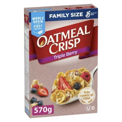 General Mills - Oatmeal Crisp - Tripple Berry - 570g