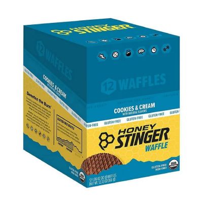 Honey Stinger - Energy Waffle - Cookies and Cream - 12x30g