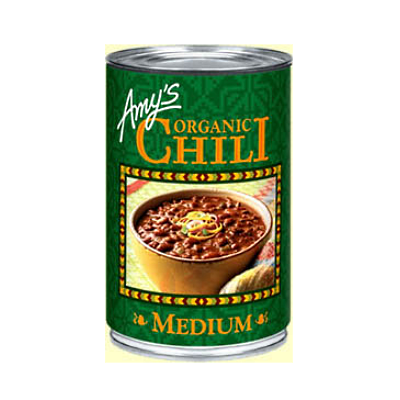 Amy's - Organic Chili - Medium - 12x398mL (3-5 Days Lead Time)