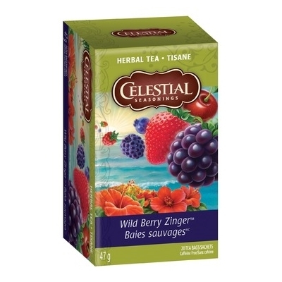 Celestial - Herbal Tea - Wild Berry Zinger - 20Bags