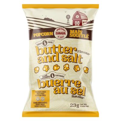 From Farm to Table - Popcorn - Butter &amp; Salt - 32x21g