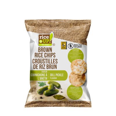 Rice Up - Rice Snacks - Dill Pickle - 24x25g