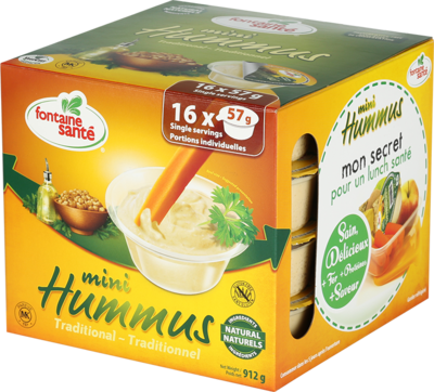 Fontaine Santé - Hummus - Original - 16x57g