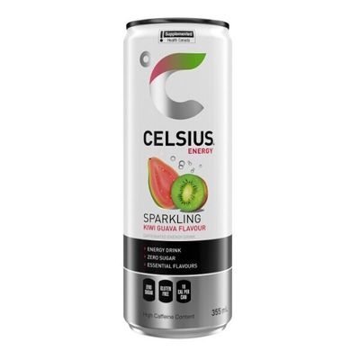 Celsius - Energy Drink - Sparkling Kiwi Guava - 12x355mL