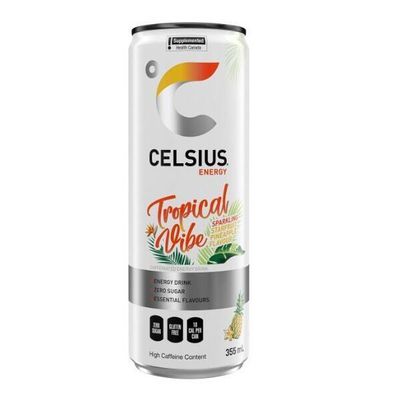Celsius - Energy Drink - Tropical Vibe - 12x355mL