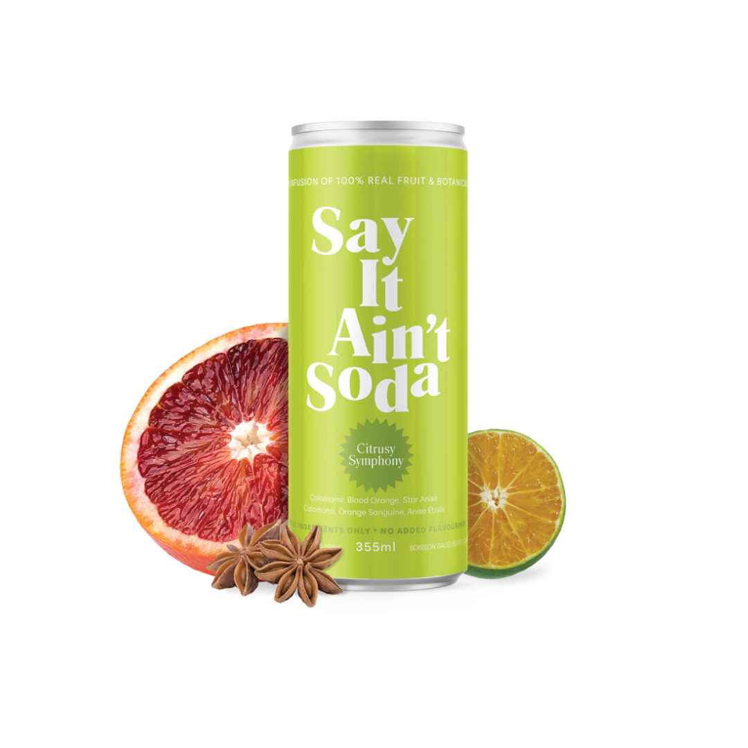*NEW* - Say it Ain't Soda - Soda - Citrusy Symphony - 4x355mL