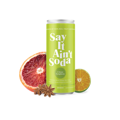 *NEW* - Say it Ain&#39;t Soda - Soda - Citrusy Symphony - 4x355mL