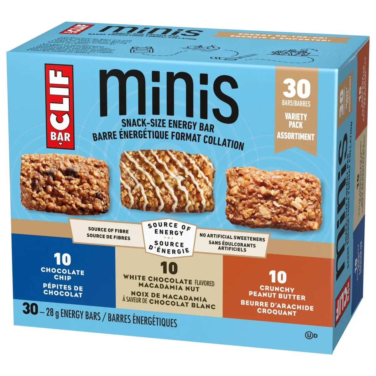 *NEW* - Clif - Clif Energy Bar Mini - Variety Pack - 30x28g