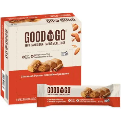 Good To Go - Soft Baked Bars - Cinnamon Pecan  - 9x40g