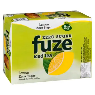 Fuze - Iced Tea - Zero Sugar - 12x341mL