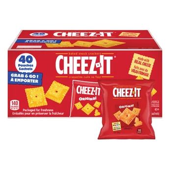 *NEW* - Cheez-IT - Cheese Crackers - Original - 40x28g