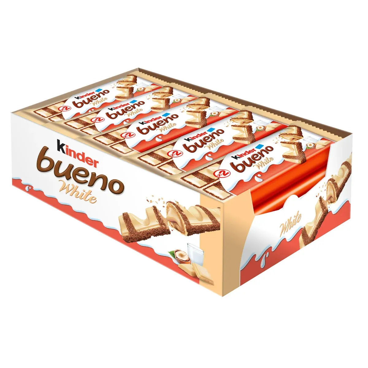 *NEW* - Kinder - Kinder Bueno - White Chocolate - 20x39g