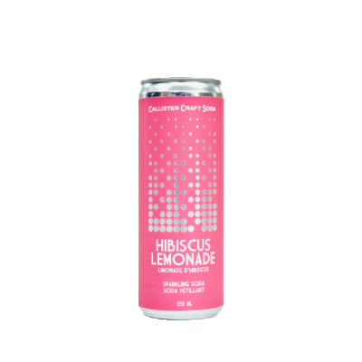 Callister Brewing - Craft Soda - Hibiscus Lemonade - 12x355mL