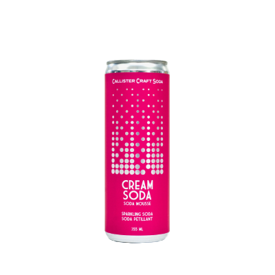 Callister Brewing - Craft Soda - Cream Soda - 12x355mL