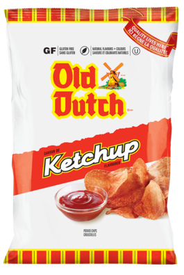 *NEW* - Old Dutch - Potato Chips - Ketchup - 40x40g