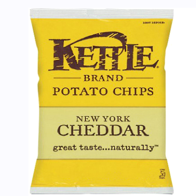 Kettle - Potato Chips - New York Cheddar - 24x45g