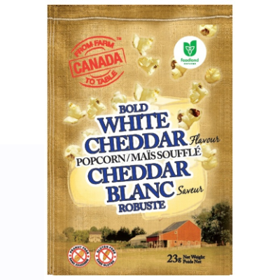 From Farm to Table - Popcorn - White Cheddar - 32x21g