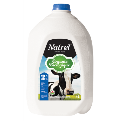 Natrel - Milk - Organic - 2% M.F. - 4L