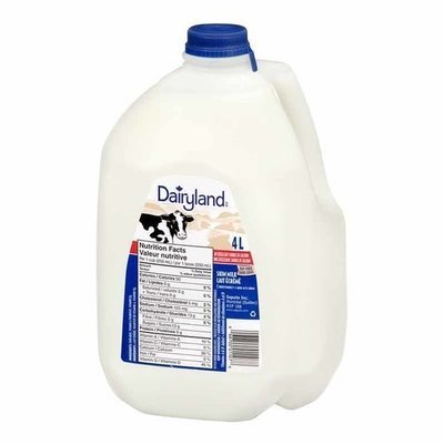 Milk - Regular - Skim - 4L