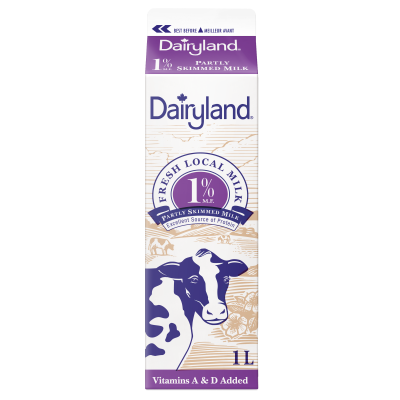 Milk - Regular - 1% M.F. - 1L